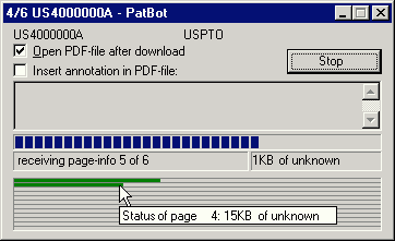 Screenshot PatBot-Download